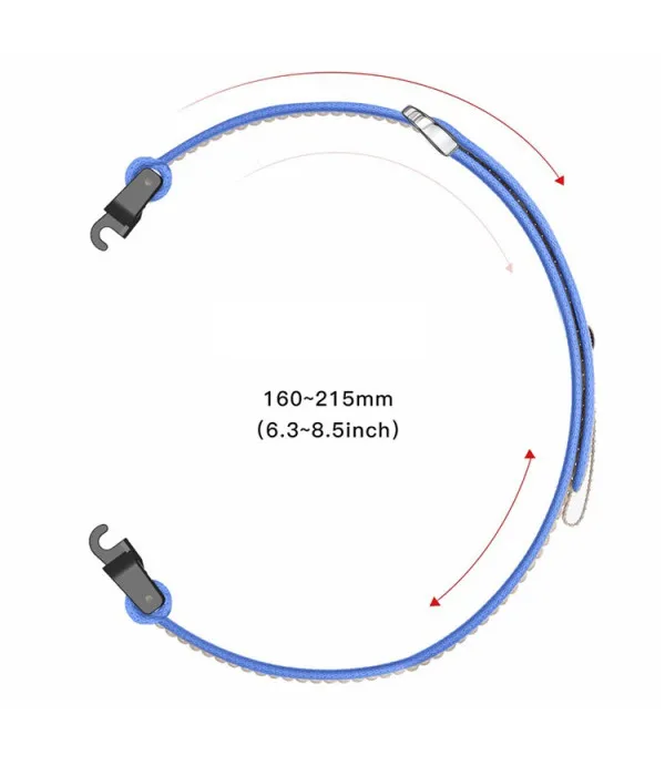 Nylon remen s brzom kopčom za Garmin Fenix 8/7/6/5 (22 mm)