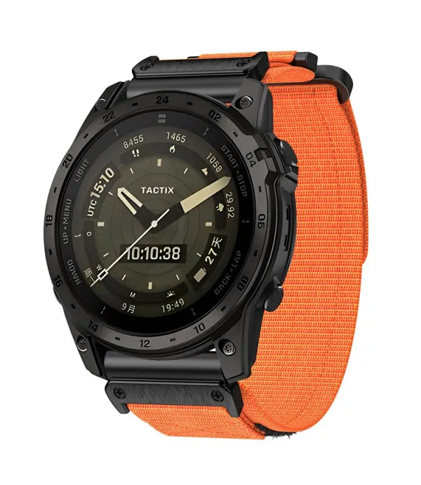 Rugged Nylon zamjenski remen za Garmin Fenix 8 / 7 / Forerunner 965 / 955 / 945 / 935