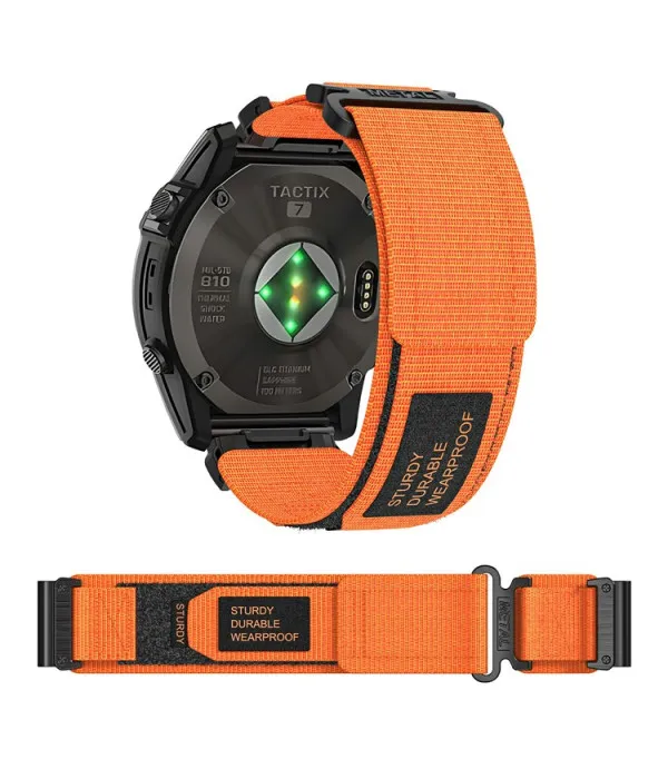 Rugged Nylon zamjenski remen za Garmin Fenix 8 / 7 / Forerunner 965 / 955 / 945 / 935