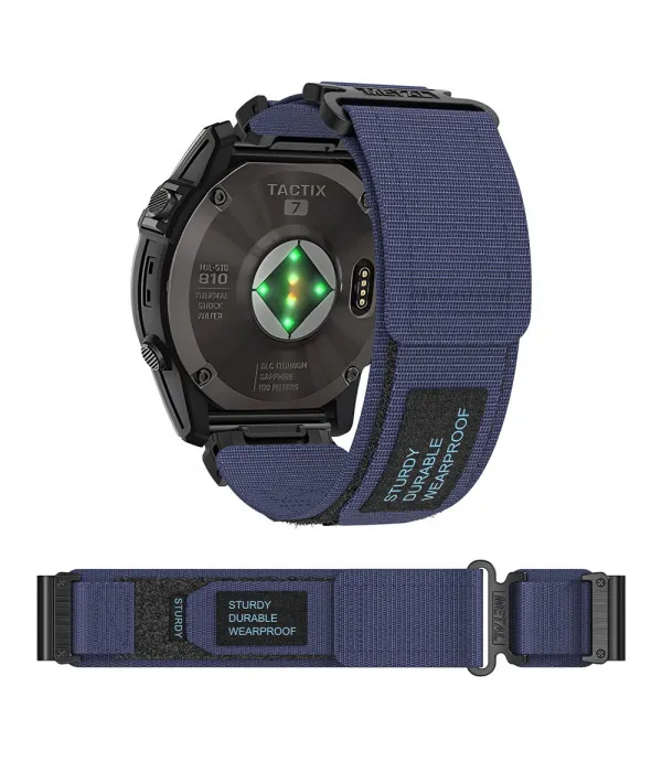 Nylon Scout serija remen s brzom kopčom sat Garmin Fenix 7, Fenix 6, Fenix 5 22mm