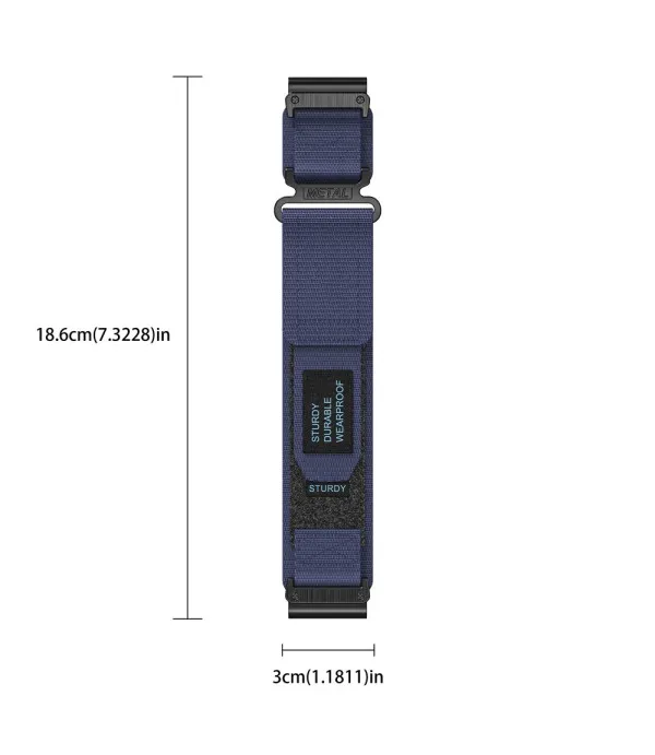 Rugged Nylon remen za Garmin i Forerunner satove – sportski i izdržljiv