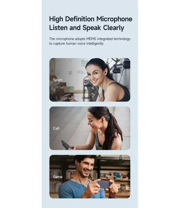 Mcdodo HP-3480 stereo žičane slušalice s mikrofonom i Lightning priključkom