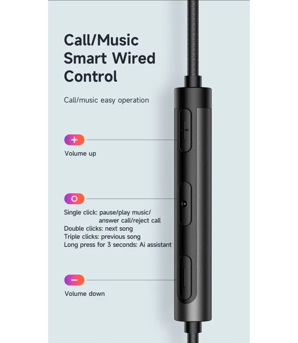 Mcdodo HP-3480 stereo žičane slušalice s mikrofonom i Lightning priključkom