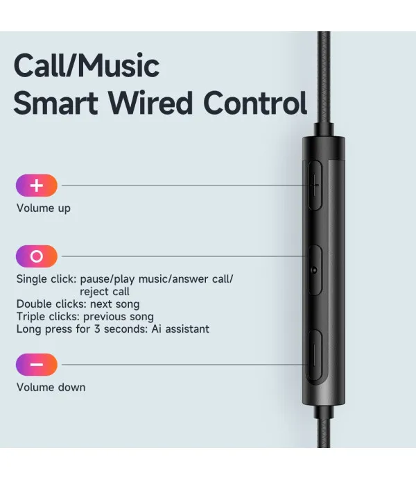 Mcdodo HP-3480 stereo žičane slušalice s mikrofonom i Lightning priključkom