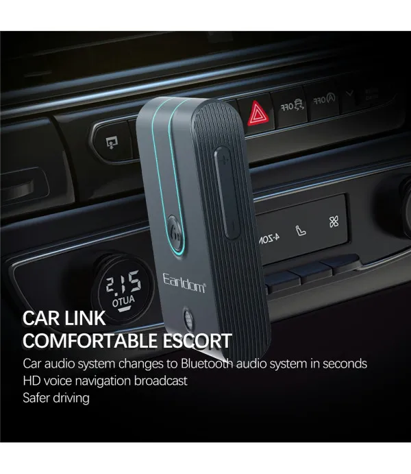 EARLDOM ET-BR05 Bluetooth 5.3 AUX adapter za auto
