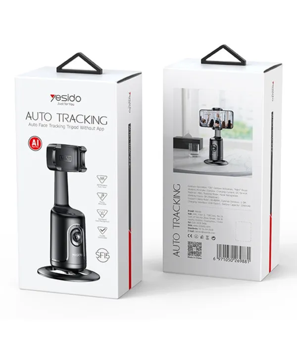 Yesido SF15 Auto Face Tracking Gimbal Selfie Stick