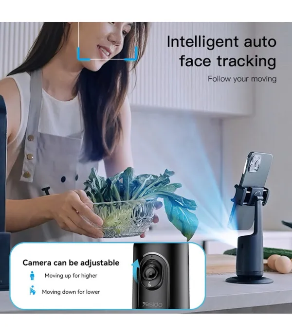 Yesido SF15 Auto Face Tracking Gimbal Selfie Stick