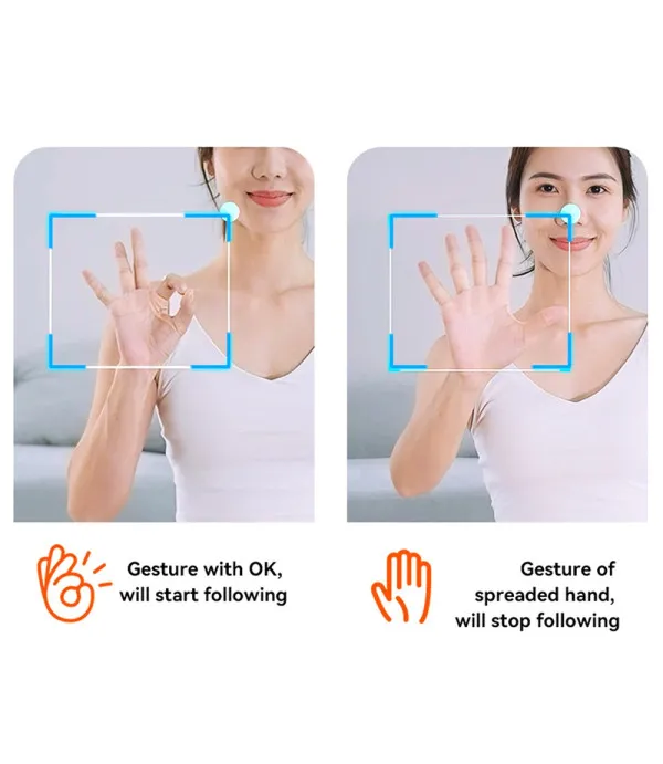 Yesido SF15 Auto Face Tracking Gimbal Selfie Stick