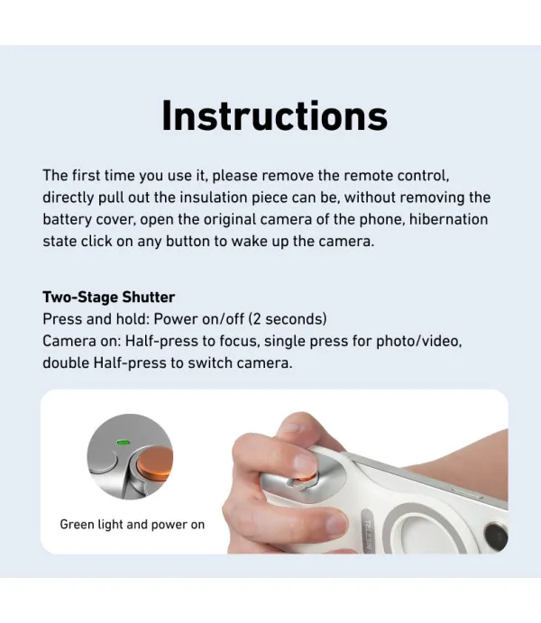 TELESIN MagSafe fotografski grip za mobitel