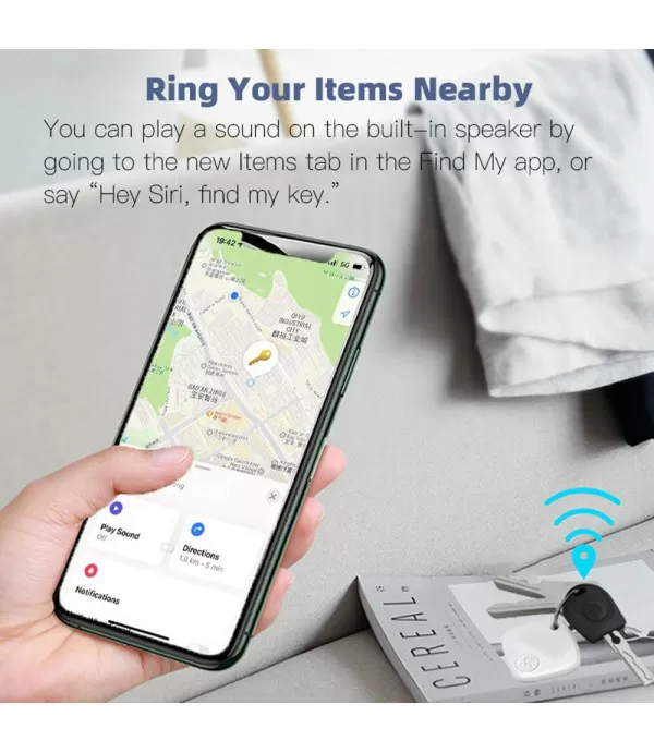 Ultra maleni Smart Finder Bluetooth lokator za novčanik i prtljagu