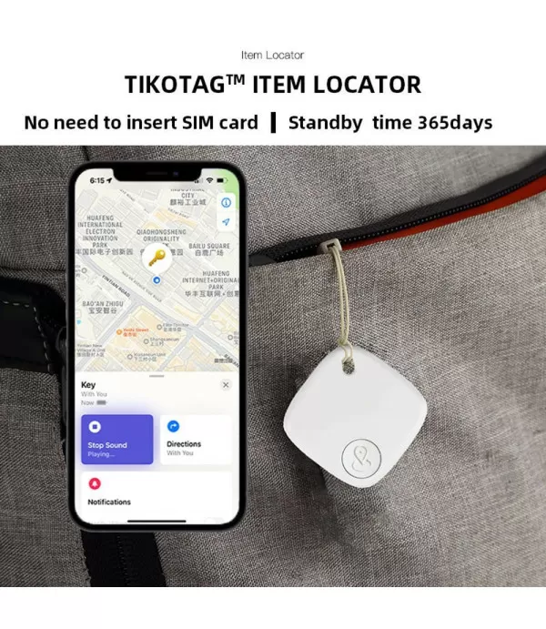 Ultra maleni Smart Finder Bluetooth lokator za novčanik i prtljagu
