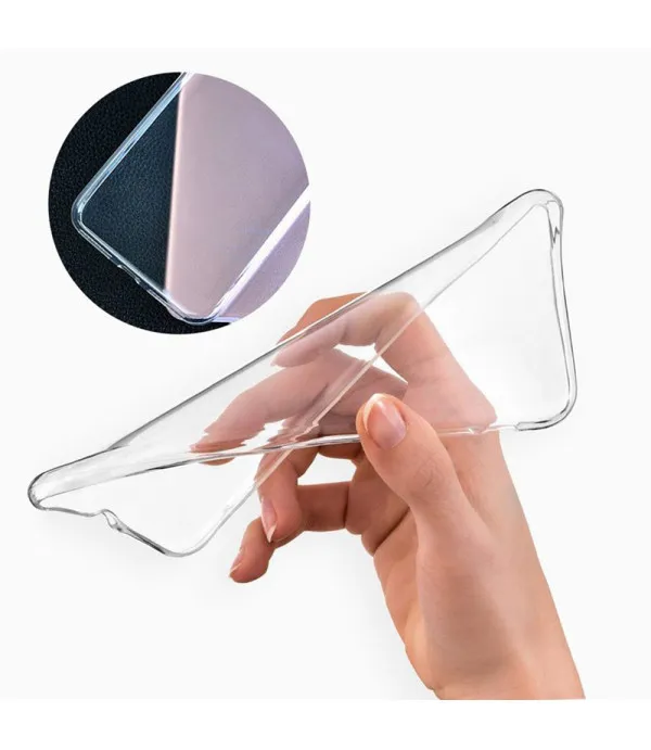 Techsuit Clear Silicone maskica za Google Pixel 9a - prozirna TPU zaštita