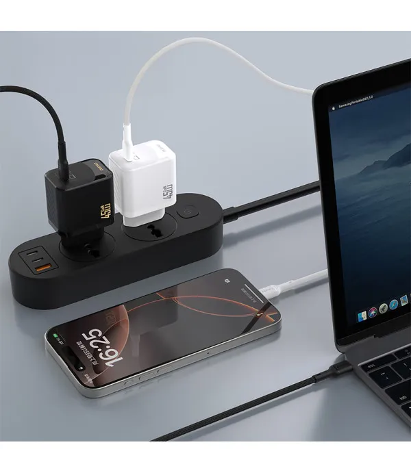 Dudao A28 45W GaN zidni punjač USB-C