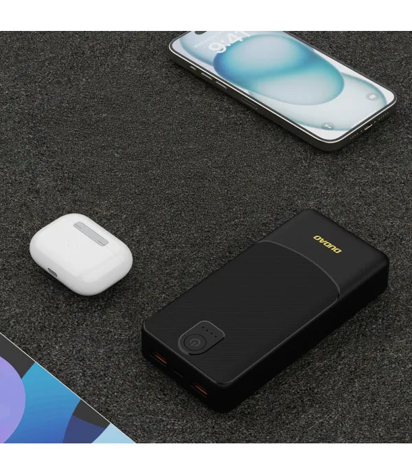 Dudao K10Pro 20000 mAh prijenosni punjač (Power Bank) s 2 USB-A izlaza