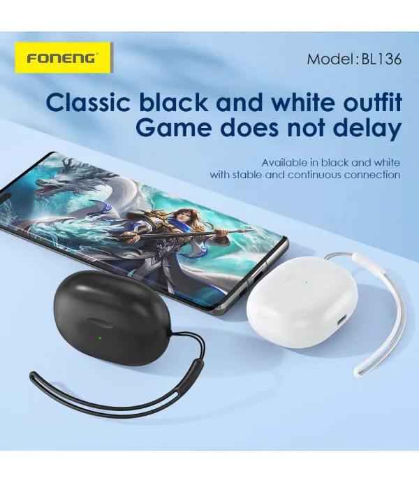 Foneng BL136 TWS Bluetooth bežične slušalice