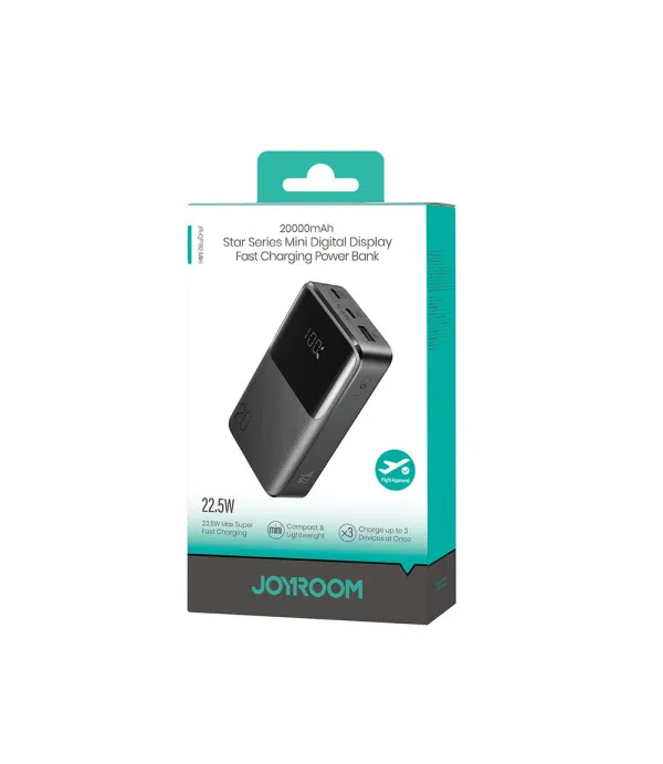 Joyroom JR-QP192 Mini 20000 mAh 22.5W Powerbank s digitalnim zaslonom