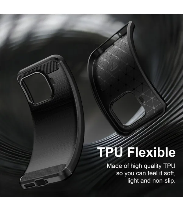 Carbon Brush TPU maskica za Xiaomi 17T Pro