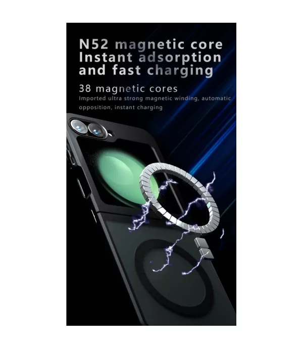 Prozirna Magsafe silikonska maskica za Samsung Galaxy Z Flip6 5G