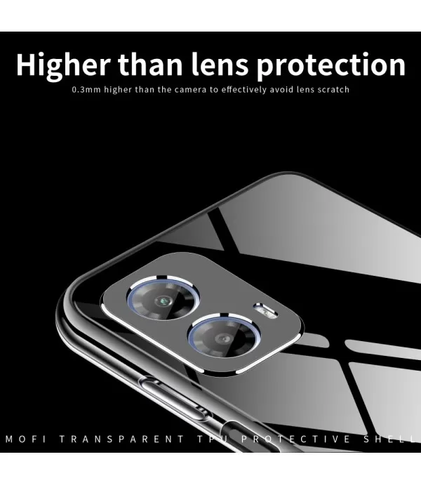 MOFI silikonska prozirna maskica za Motorola Moto G35 5G