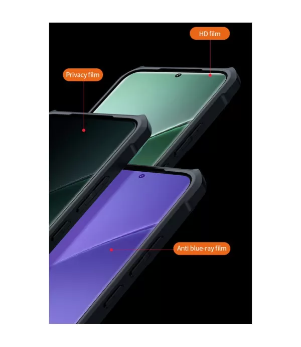 XUNDD prozirna silikonska maskica s crnim rubom za Xiaomi 15 5G