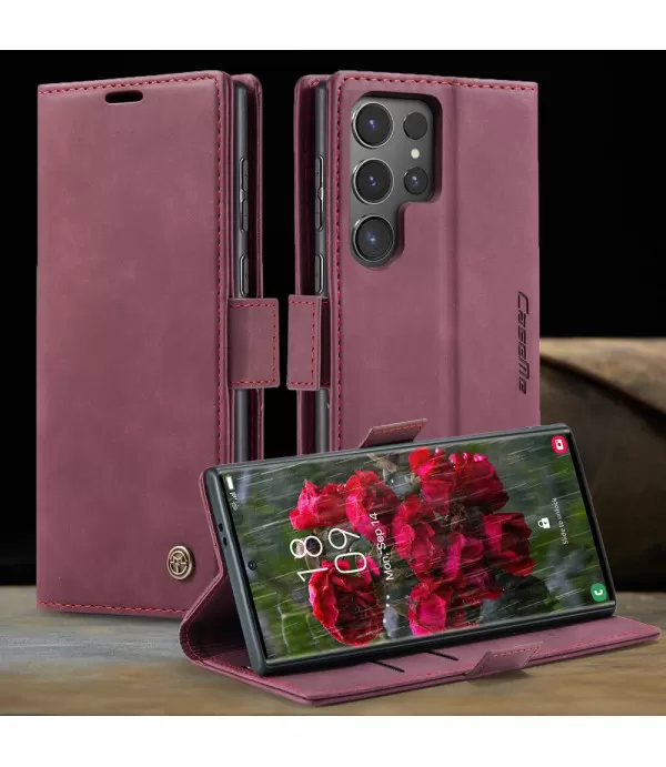 CASEME novčanik kožna torbica futrola za Samsung Galaxy S25 Ultra 5G