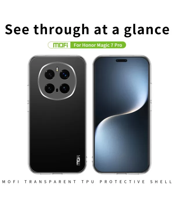 MOFI mekana mat TPU maskica za Huawei Honor Magic7 Pro 5G