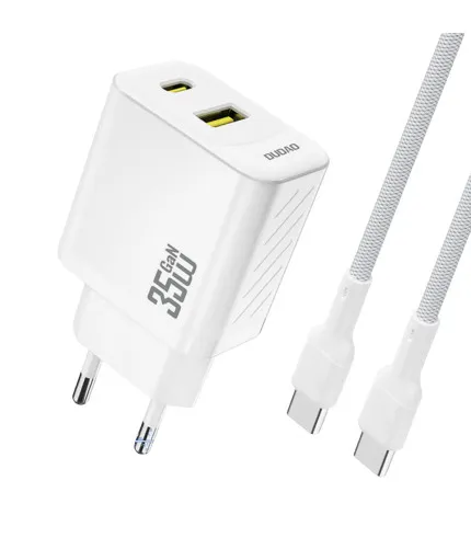 Dudao A27 MaxC 35W GaN zidni punjač + USB-C kabel