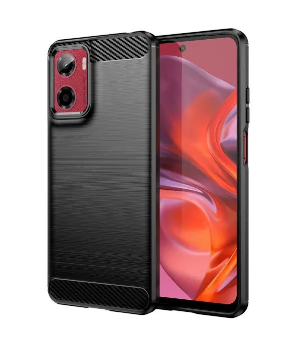 Carbon Brush TPU silikonska maska za Motorola Moto E15 4G / Moto G05 4G