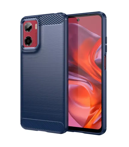 Carbon Brush silikonska zaštitna maskica Motorola Moto E15 / G05 4G