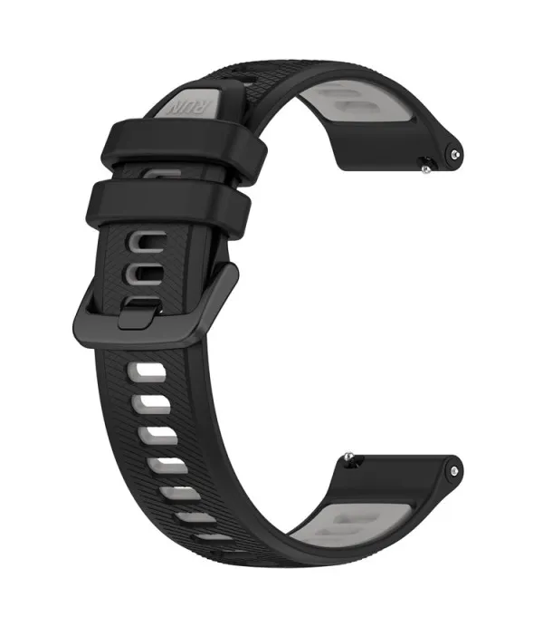Silikonski remen za Garmin Forerunner 570, 965, 255, Vivoactive 4 i Venu 2 – Dual Color 22mm