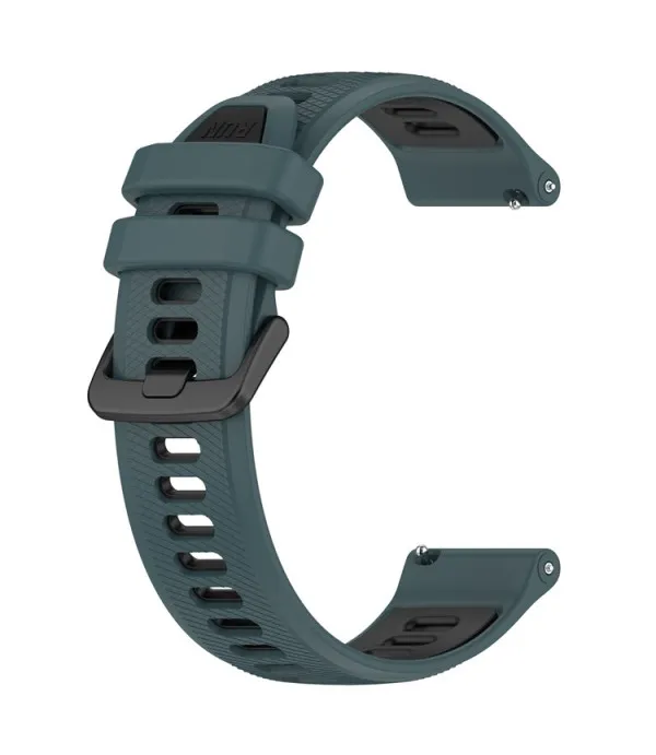 Silikonski remen za Garmin Forerunner 570, 965, 255, Vivoactive 4 i Venu 2 – Dual Color 22mm