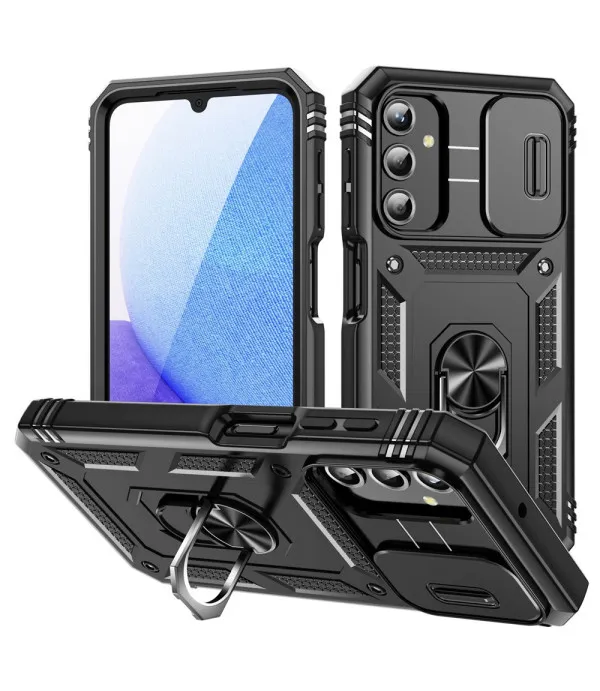 Hybrid magnet maskica s kamerom i stalkom za Samsung Galaxy A25 5G