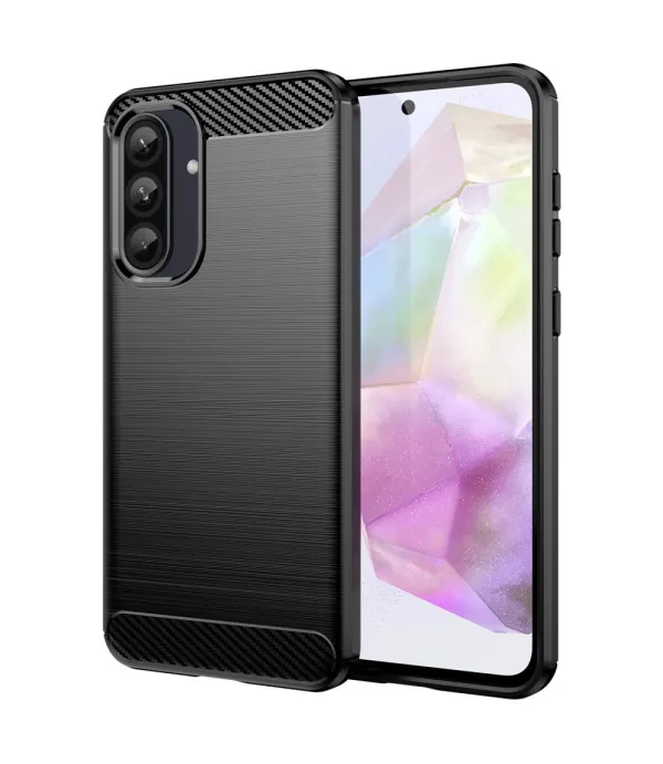 Carbon Brush TPU silikonska maska za Samsung Galaxy A36 5G / A56 5G