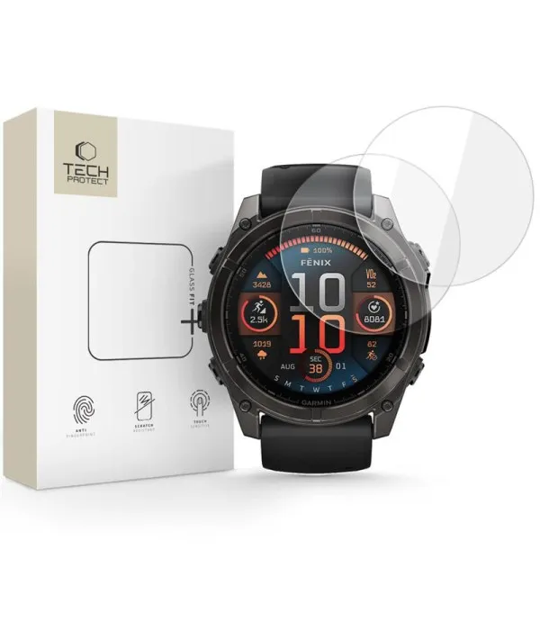 Kaljeno zaštitno staklo za Garmin Fenix 8 / Fenix 8 Pro 51mm