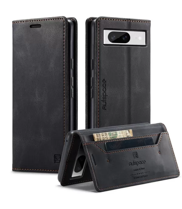 AUTSPACE premium preklopna torbica za Google Pixel 8 s RFID zaštitom