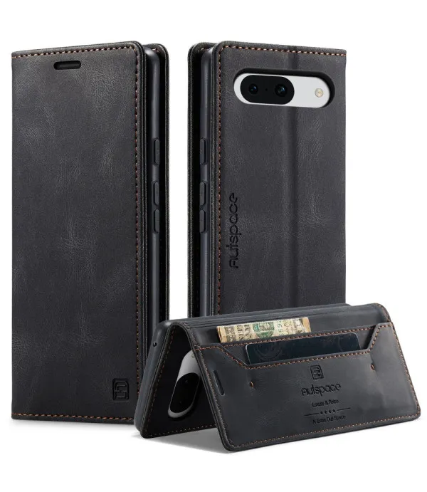 AUTSPACE Premium preklopna torbica za Google Pixel 8a RFID tehnologijom