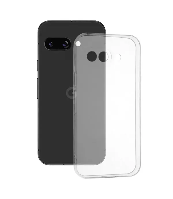 Techsuit Clear Silicone maskica za Google Pixel 9a - prozirna TPU zaštita