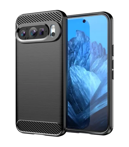 Google Pixel 9 / Pixel 9 Pro Carbon Brush TPU maskica
