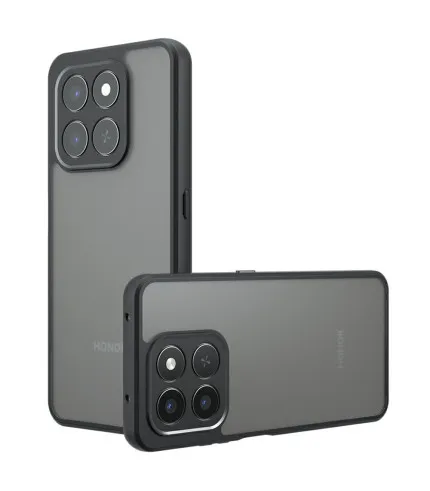 Honor 400 Smart 5G Mat prozirno-crna zaštitna maskica