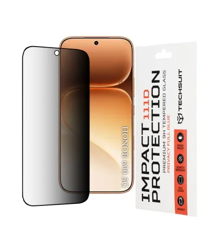 Honor 600 / Honor 600 Pro Techsuit Privacy Full Glue zaštitno staklo