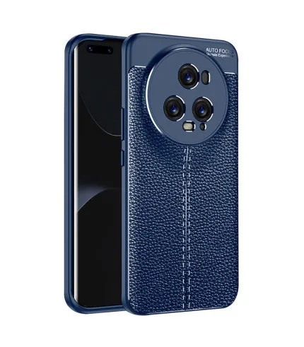 Litchi grain silikonska zaštitna maska Honor Magic 5 Pro