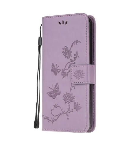 Huawei P40 Lite Novčanik preklopna torbica Butterfly Flower