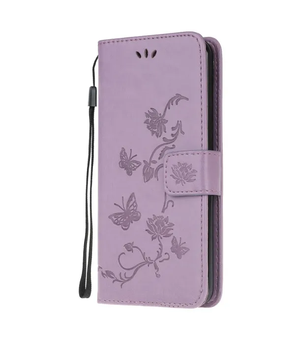 Novčanik preklopna torbica Butterfly Flower za Huawei P40 Lite / nova 7i / nova 6 SE