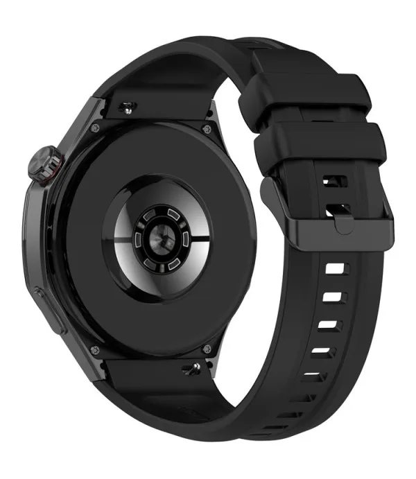 Silikonski remen za Huawei Watch GT 5 Pro 46 mm – crni