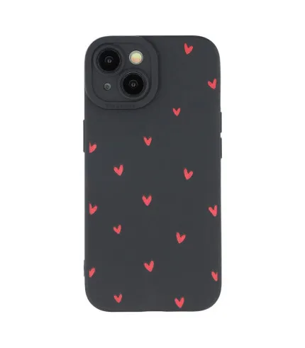 iPhone 13 Crvena srca silikonska zaštitna maskica 