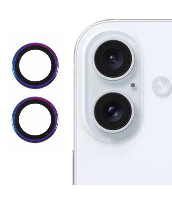 Premium set zaštitnih prstena za leću kamere za iPhone 16 i iPhone 16 Plus