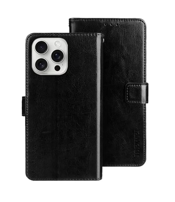Crazy Horse novčanik kožna torbica futrola za iPhone 16 Pro