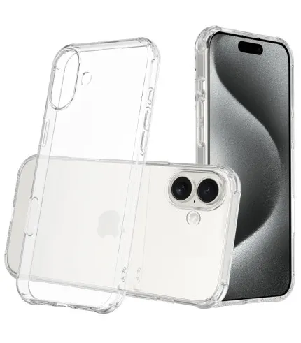 Prozirna silikonska zaštitna maska Apple iPhone 16