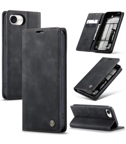 iPhone 16e, 17e CASEME Premium preklopna torbica futrola