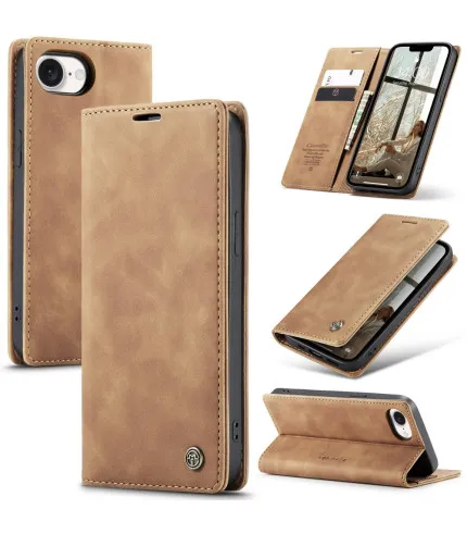 iPhone 16e, 17e CASEME Premium preklopna torbica futrola